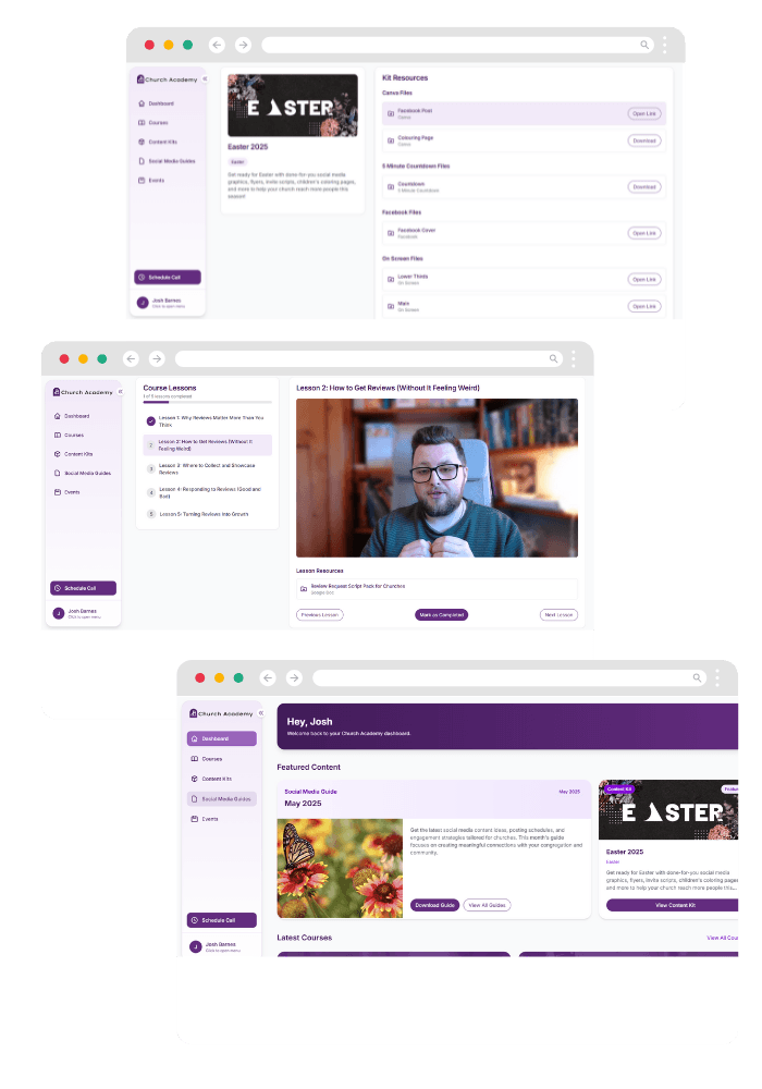 Church Academy App